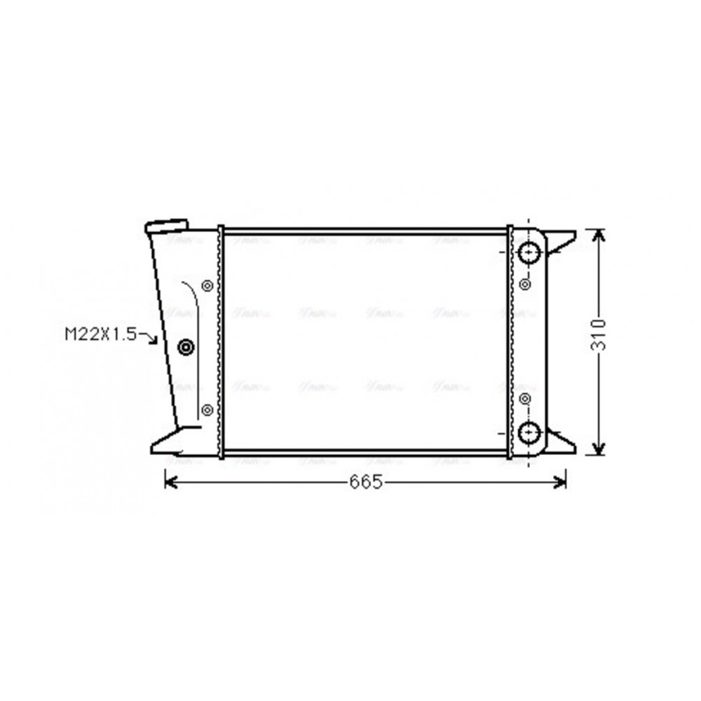 Image for AVA Cooling - Radiator