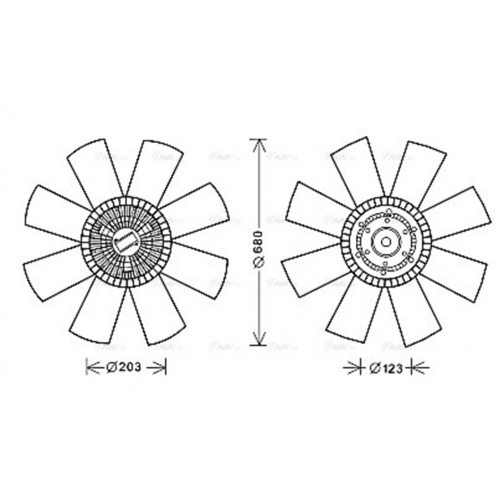 Image for AVA Cooling - Fan Clutch