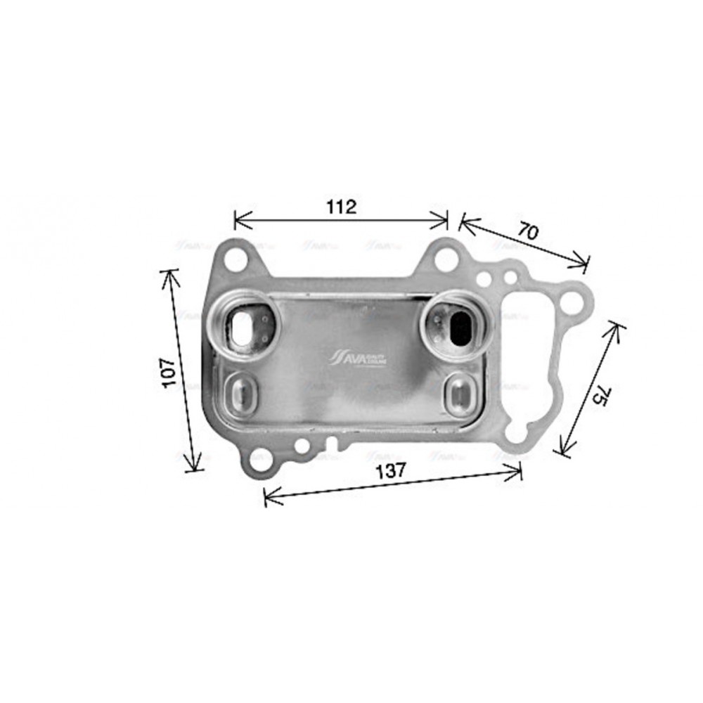 Image for AVA Cooling - Oil Cooler