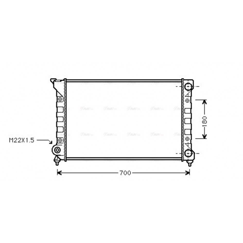 Image for AVA Cooling - Radiator