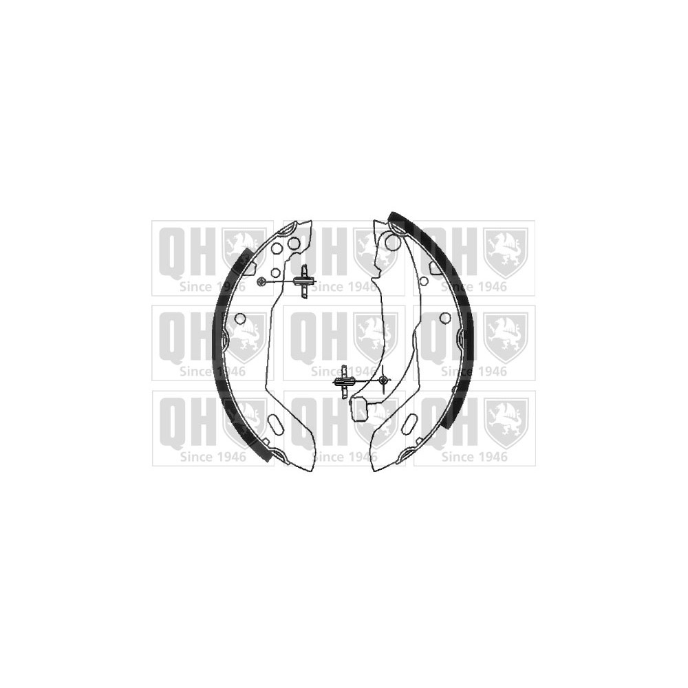 Image for QH BS777 Brake Shoes