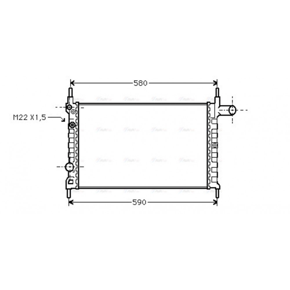 Image for AVA Cooling - Radiator