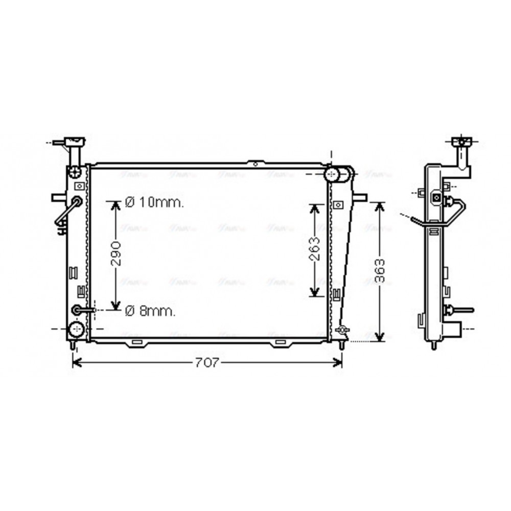 Image for AVA Cooling - Radiator