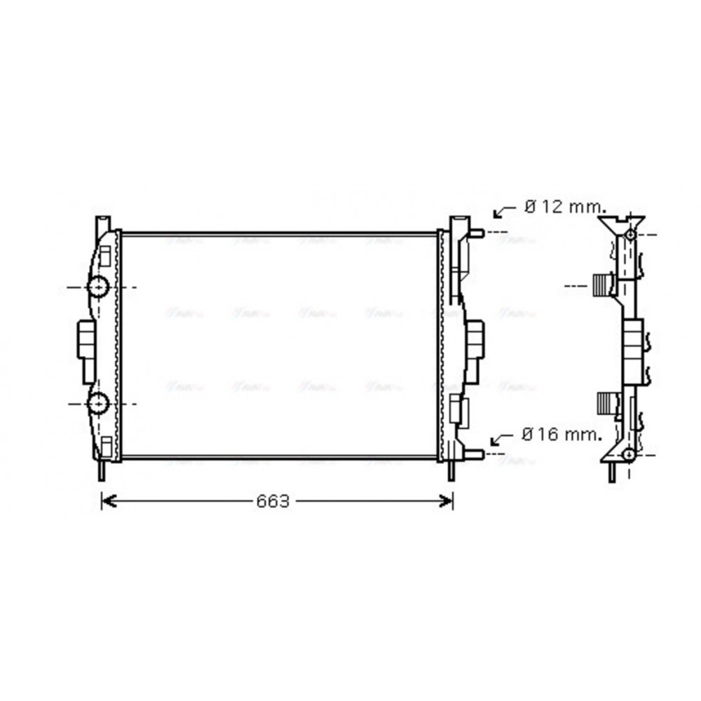 Image for AVA Cooling - Radiator