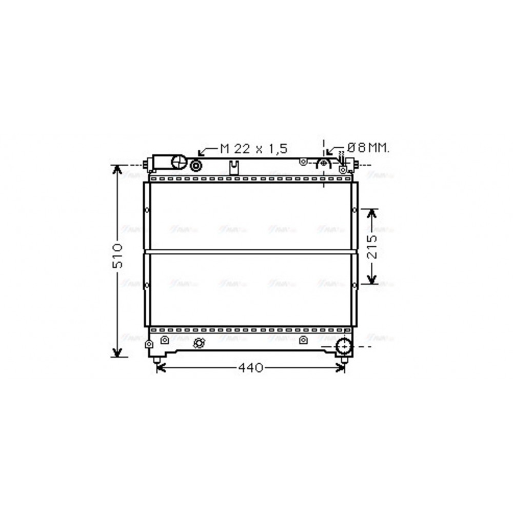 Image for AVA Cooling - Radiator