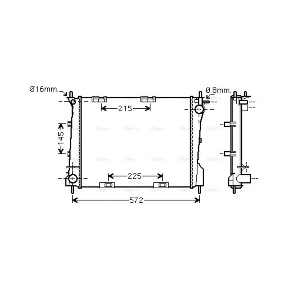 Image for AVA Cooling - Radiator