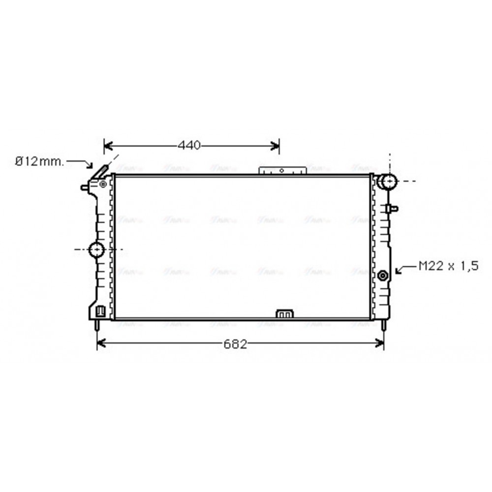 Image for AVA Cooling - Radiator