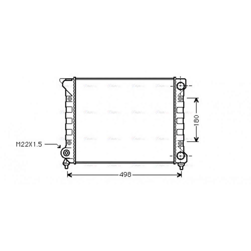 Image for AVA Cooling - Radiator