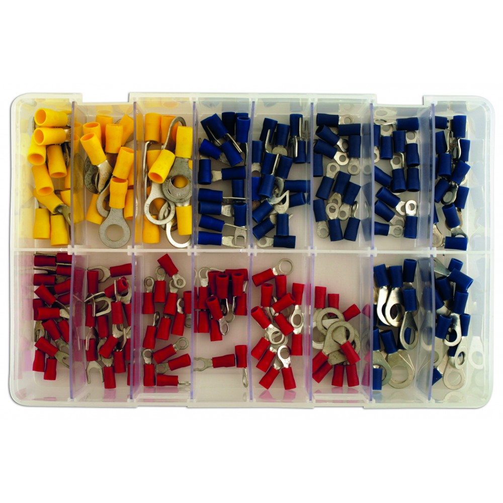 Image for Connect 31854 Assorted Rings & Fork Terminals Box Qty 200