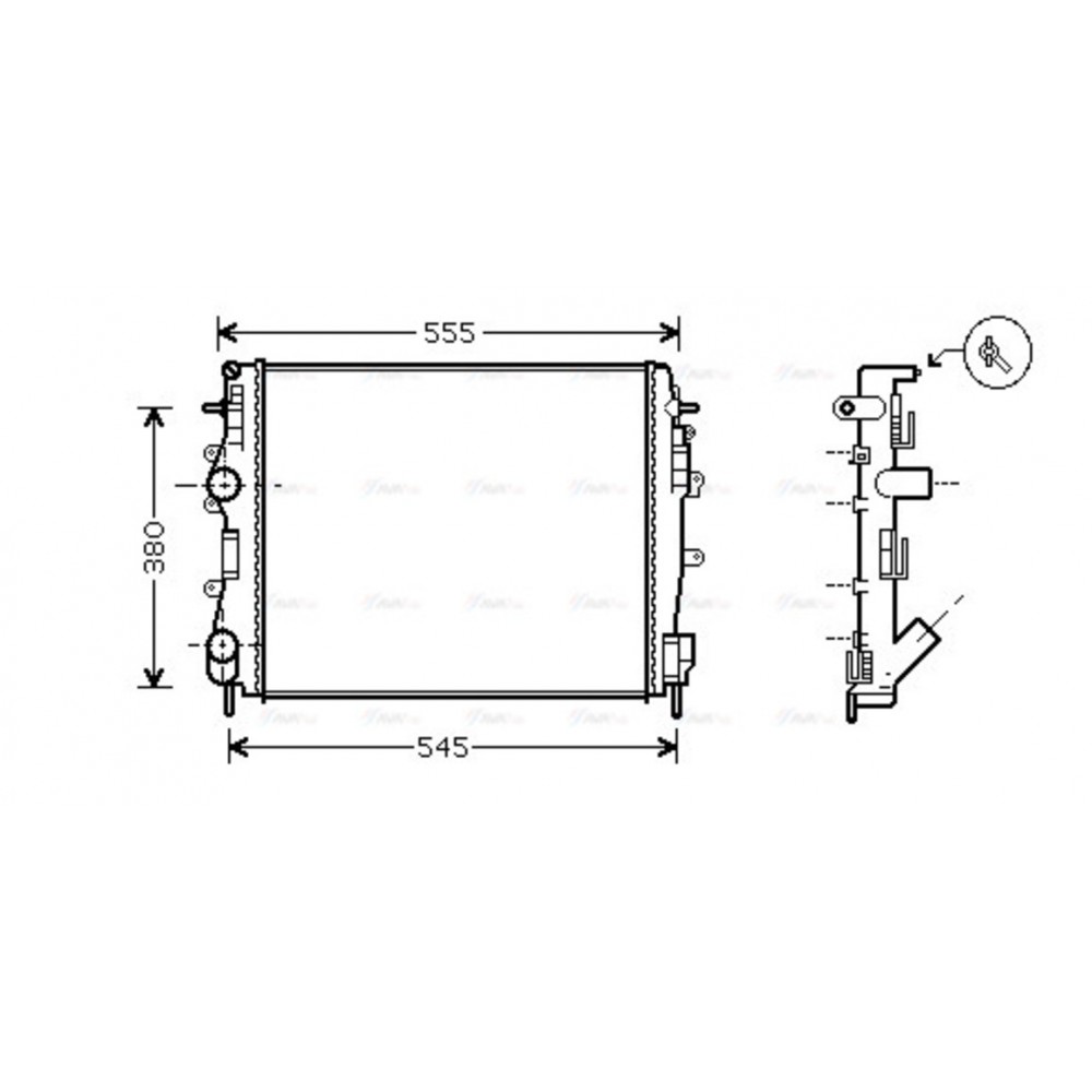 Image for AVA Cooling - Radiator