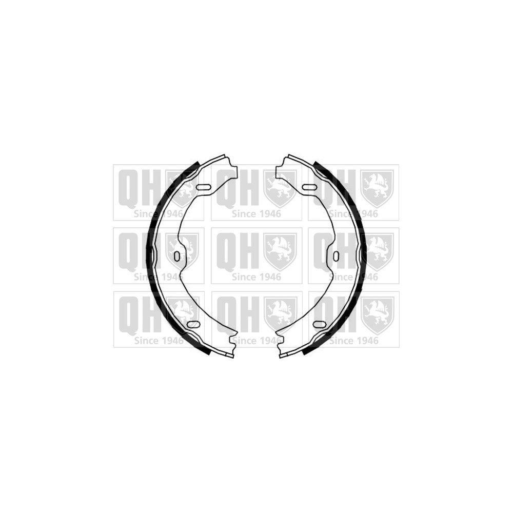 Image for QH BS1158 Brake Shoes