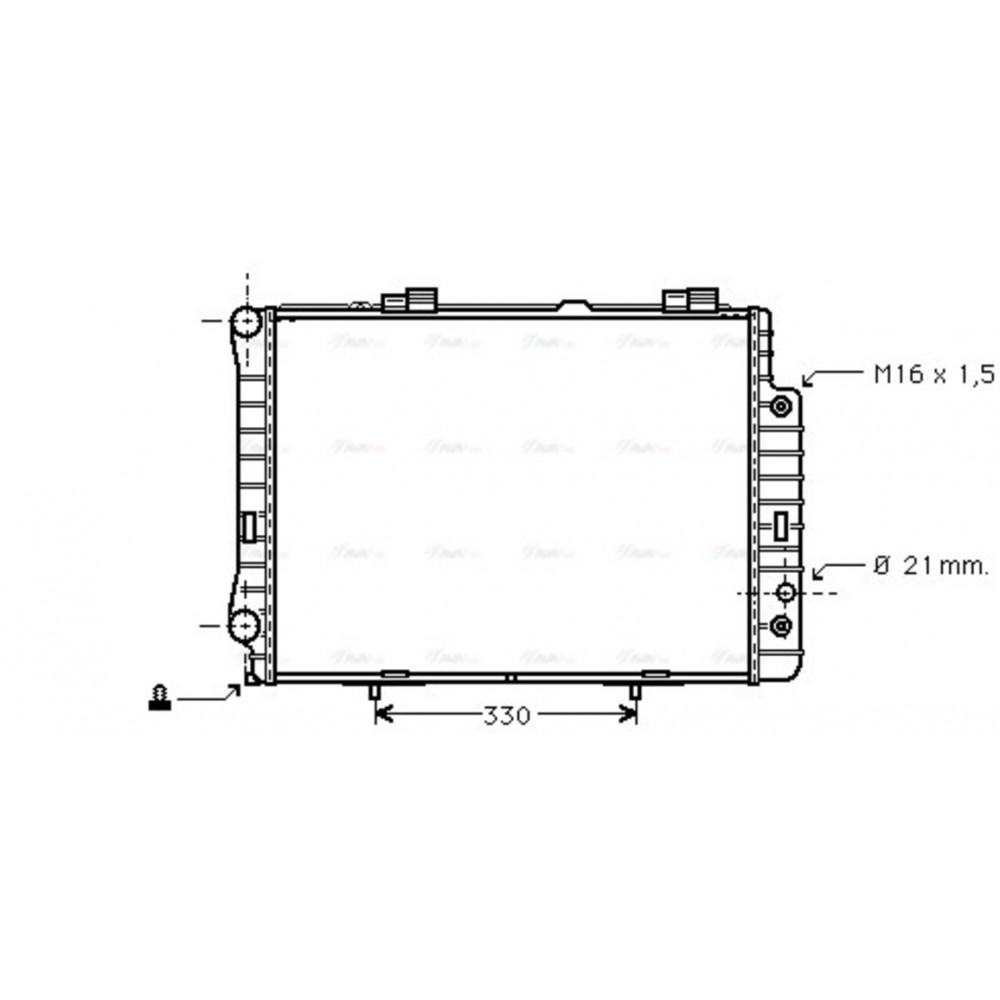 Image for AVA Cooling - Radiator