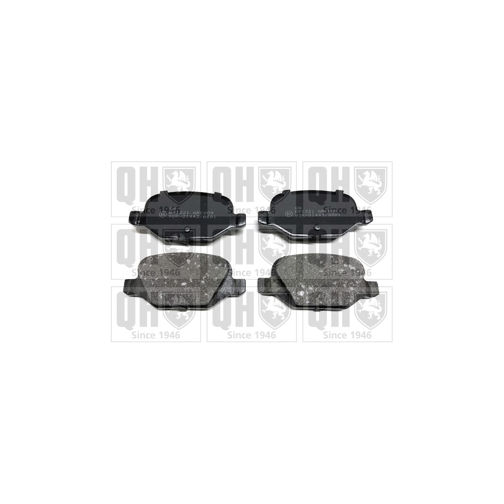 Image for QH BP1221 Brake Pad Set