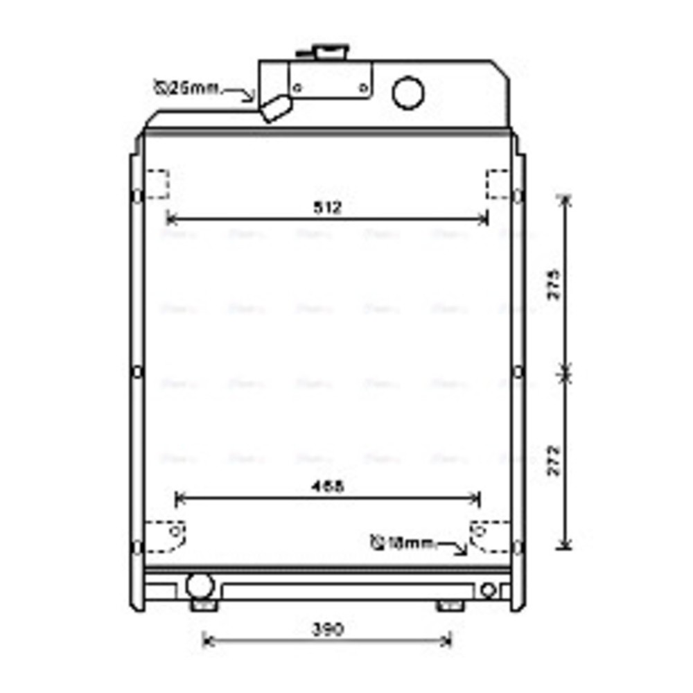 Image for AVA Cooling - Radiator