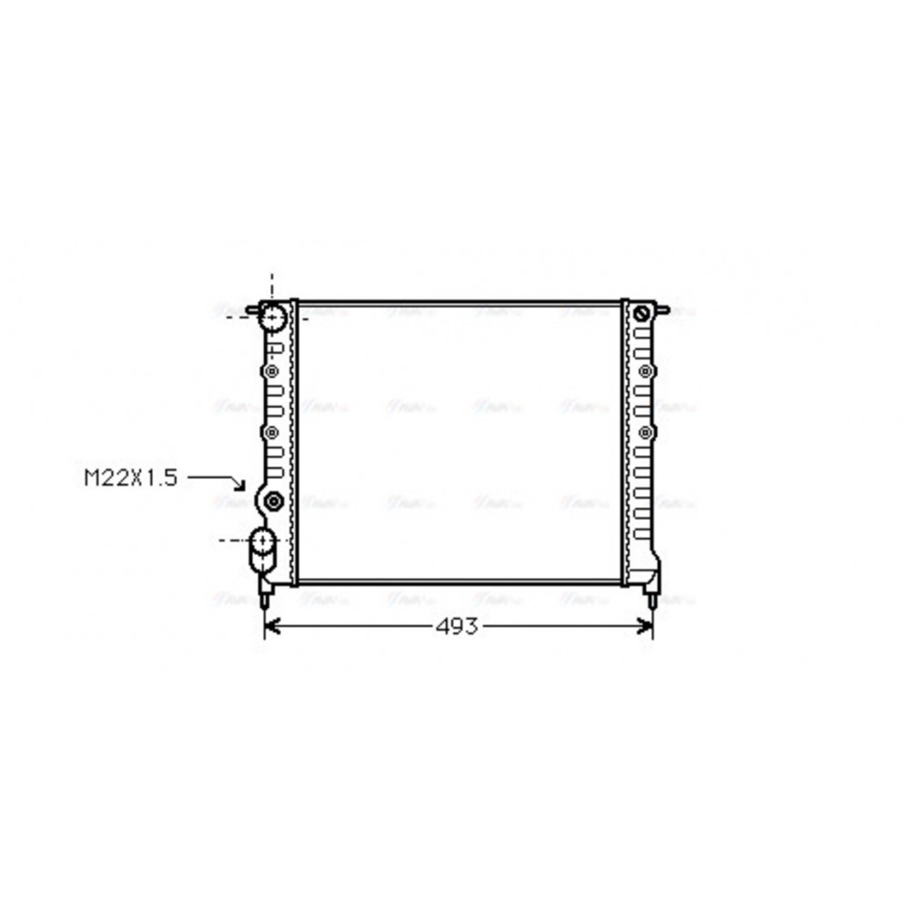 Image for AVA Cooling - Radiator