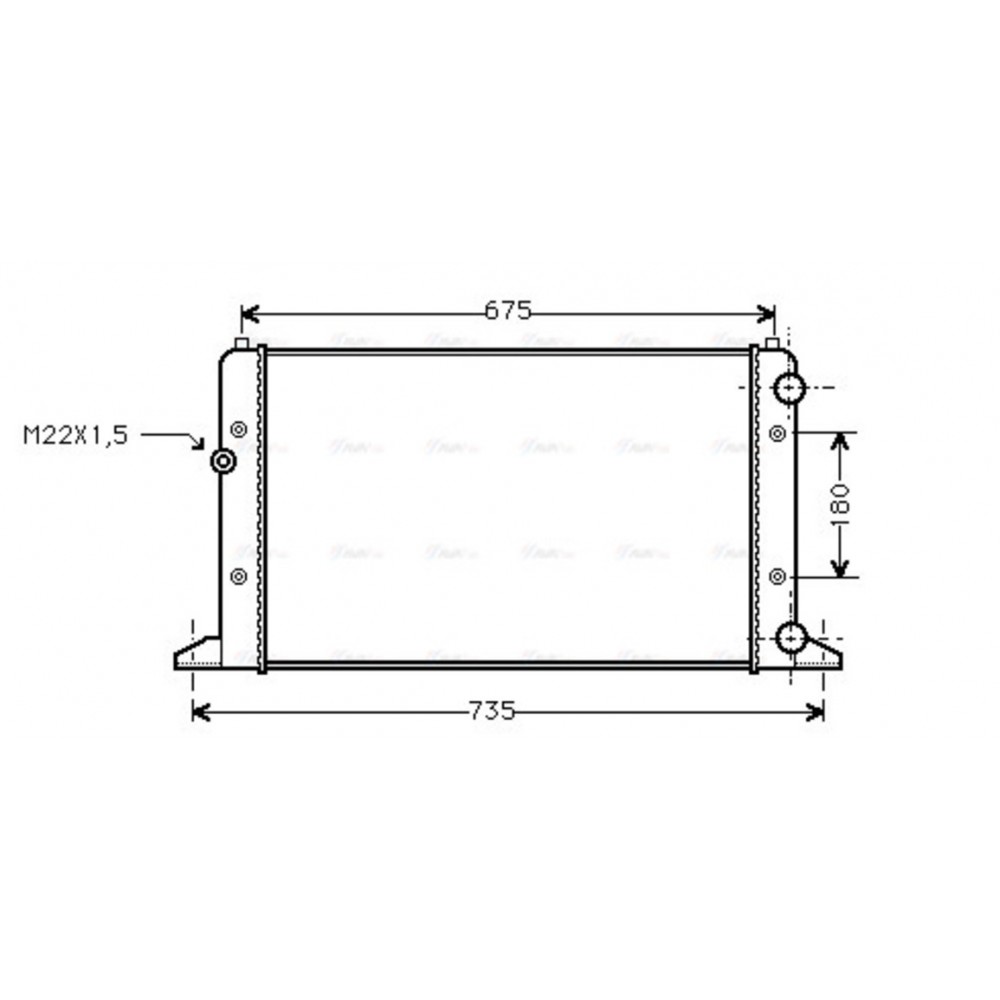 Image for AVA Cooling - Radiator