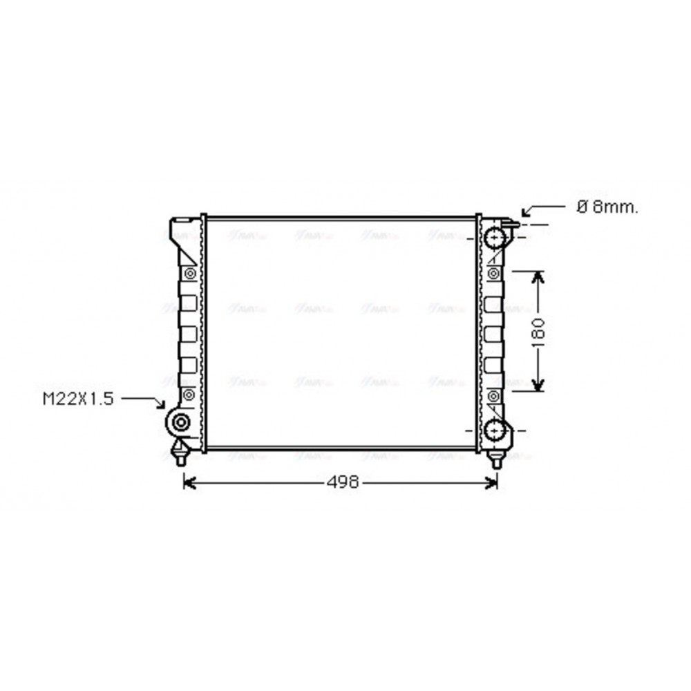 Image for AVA Cooling - Radiator