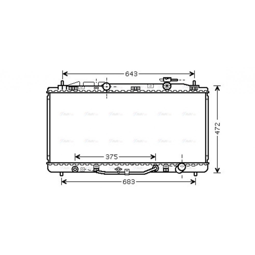 Image for AVA Cooling - Radiator