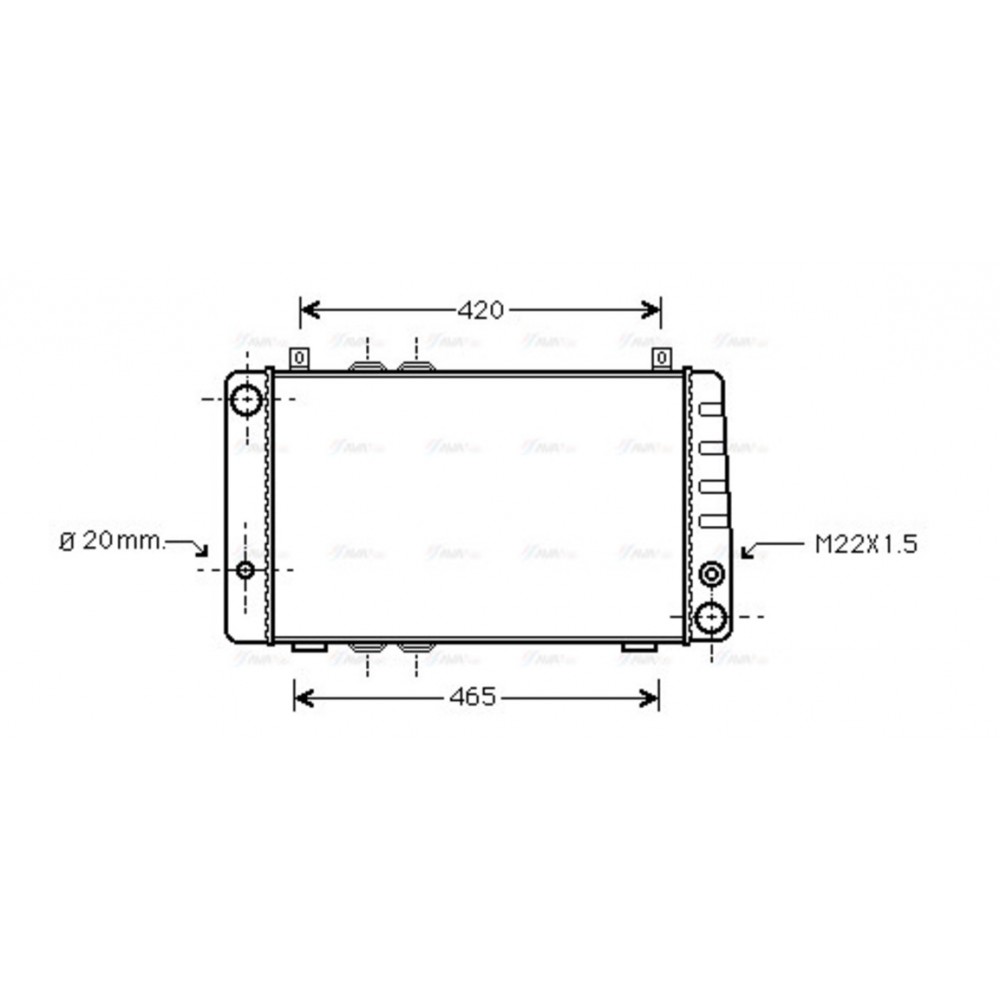 Image for AVA Cooling - Radiator