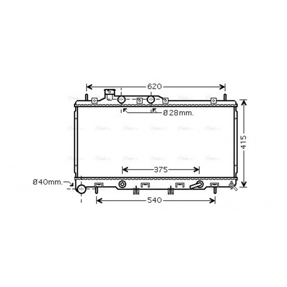 Image for AVA Cooling - Radiator