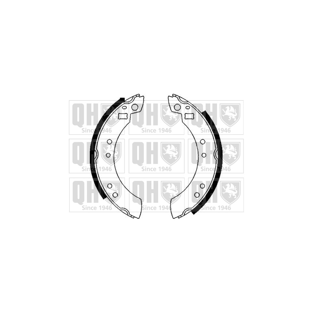 Image for QH BS502 Brake Shoes