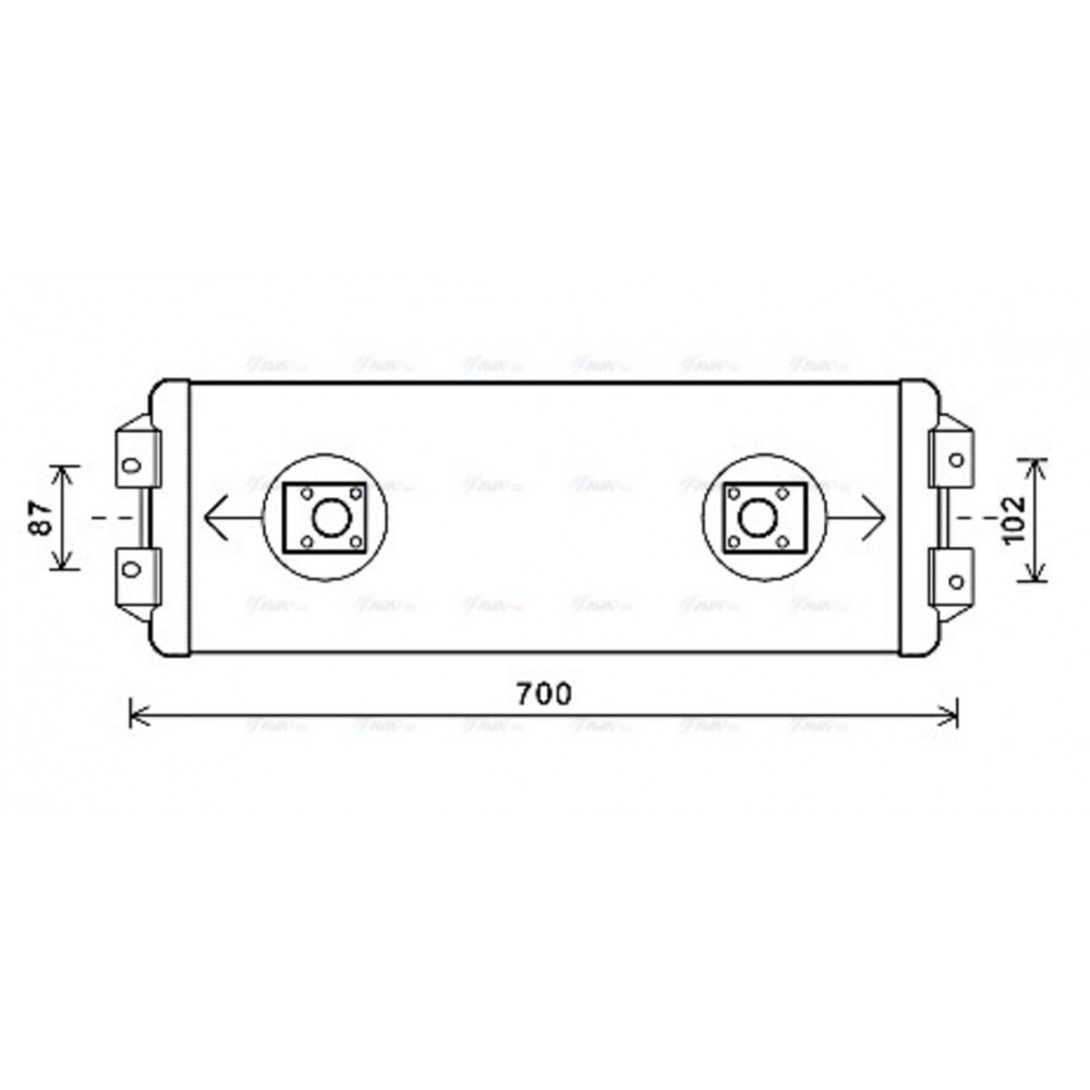 Image for AVA Cooling - Oil Cooler