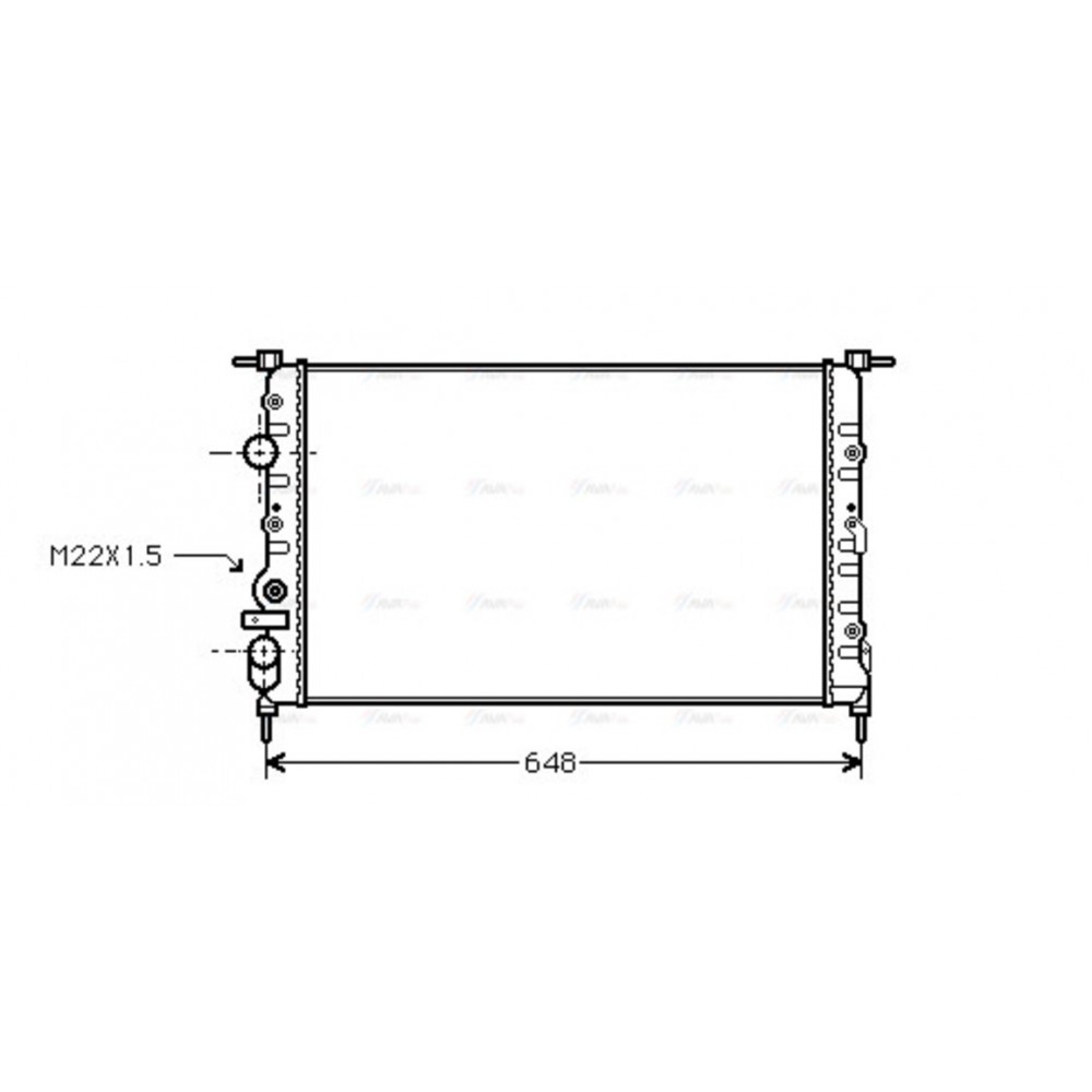 Image for AVA Cooling - Radiator