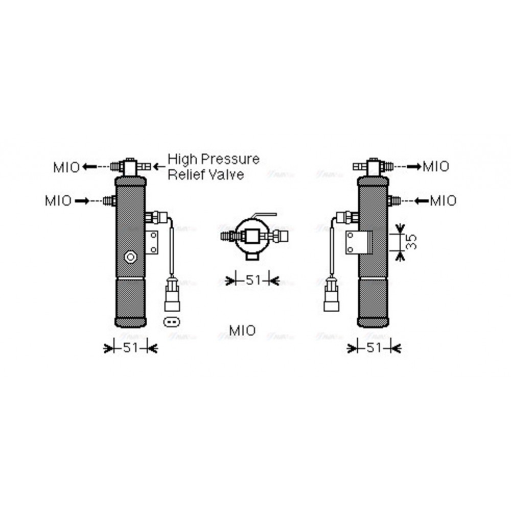 Image for AVA Cooling - Receiver Dryer