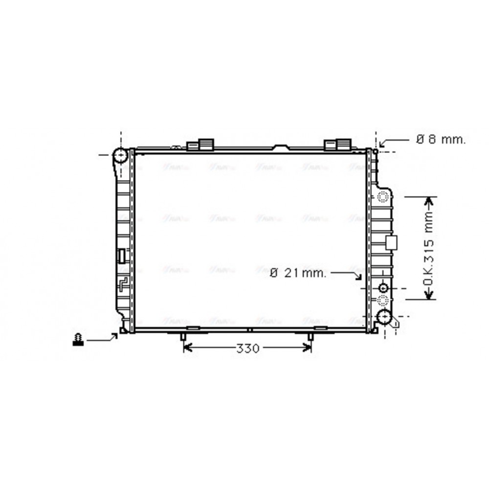 Image for AVA Cooling - Radiator