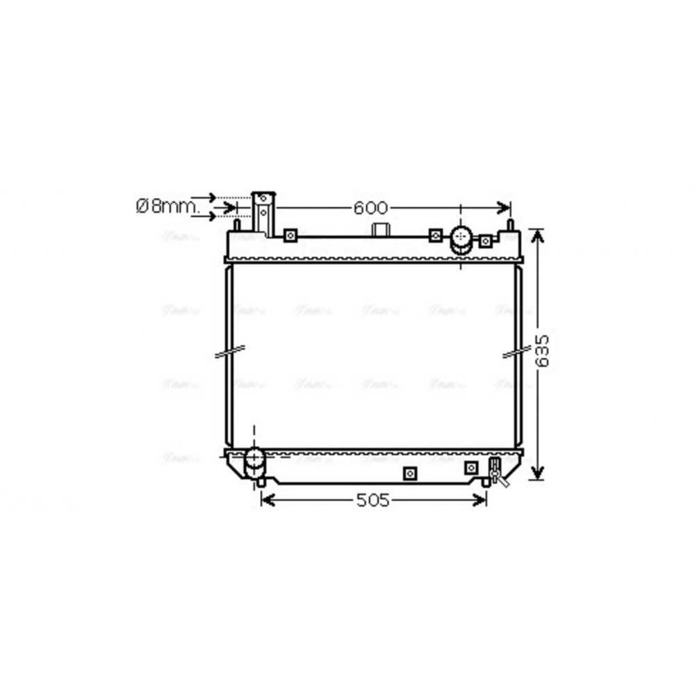 Image for AVA Cooling - Radiator