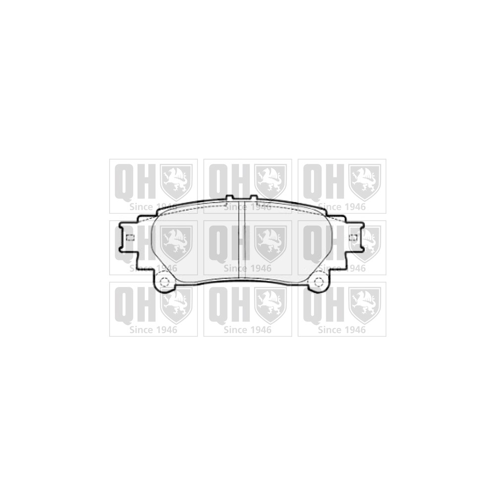 Image for QH BP1700 Brake Pad Set