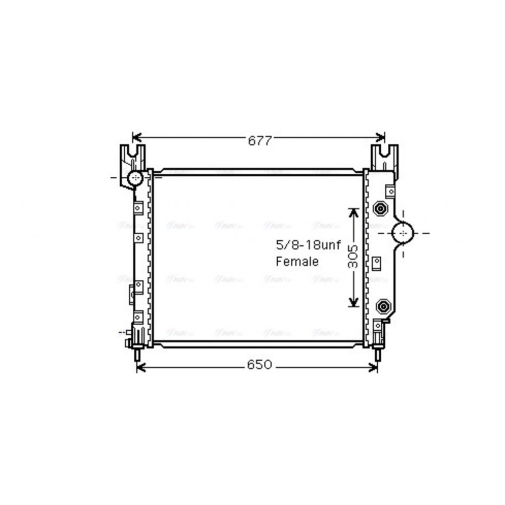 Image for AVA Cooling - Radiator