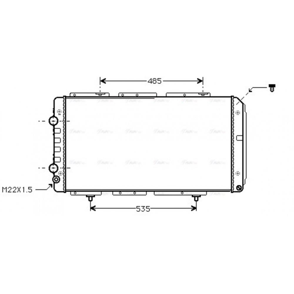 Image for AVA Cooling - Radiator