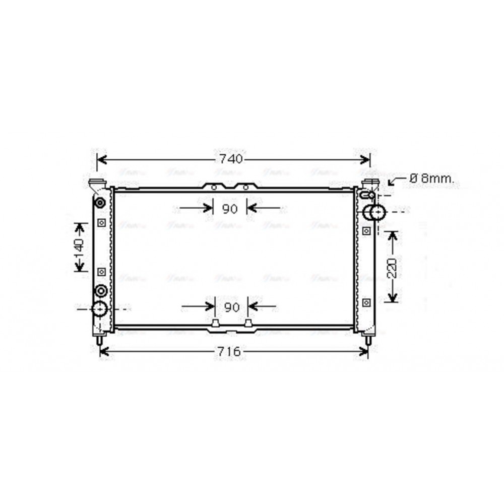 Image for AVA Cooling - Radiator