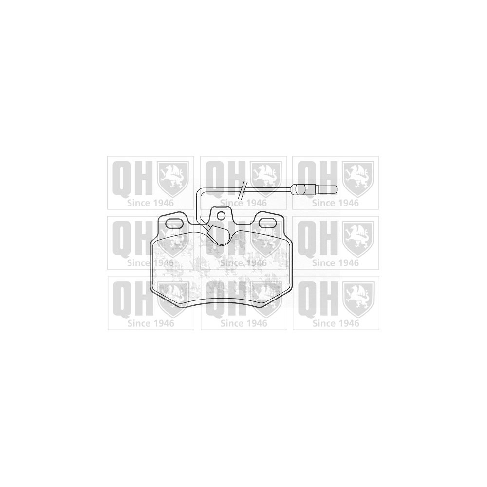 Image for QH BP754 Brake Pad Set