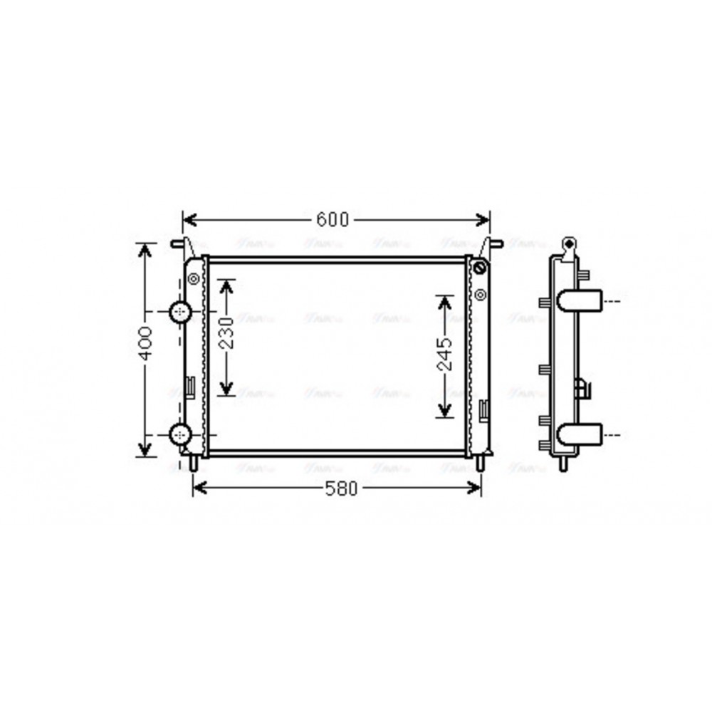 Image for AVA Cooling - Radiator