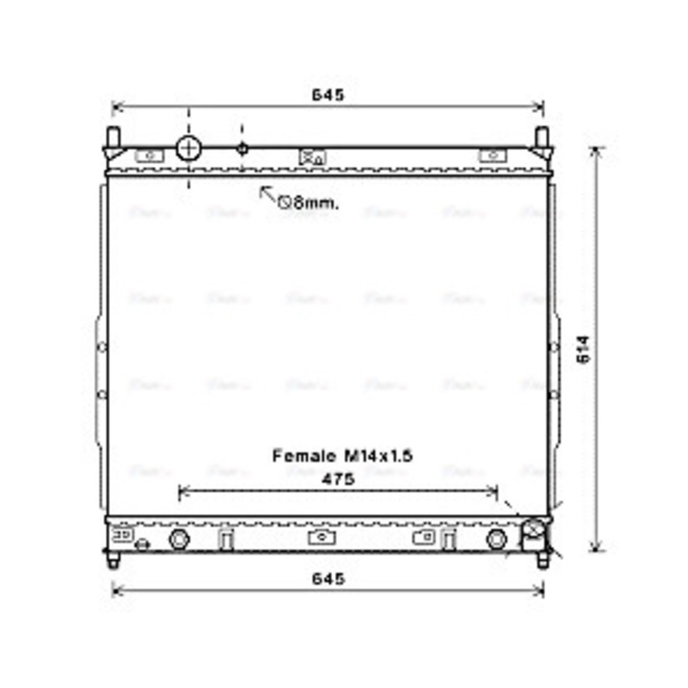 Image for AVA Cooling - Radiator