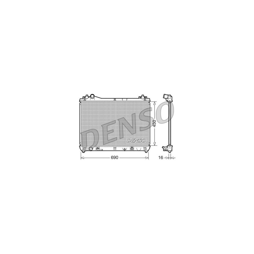 Image for Denso Radiator DRM47017