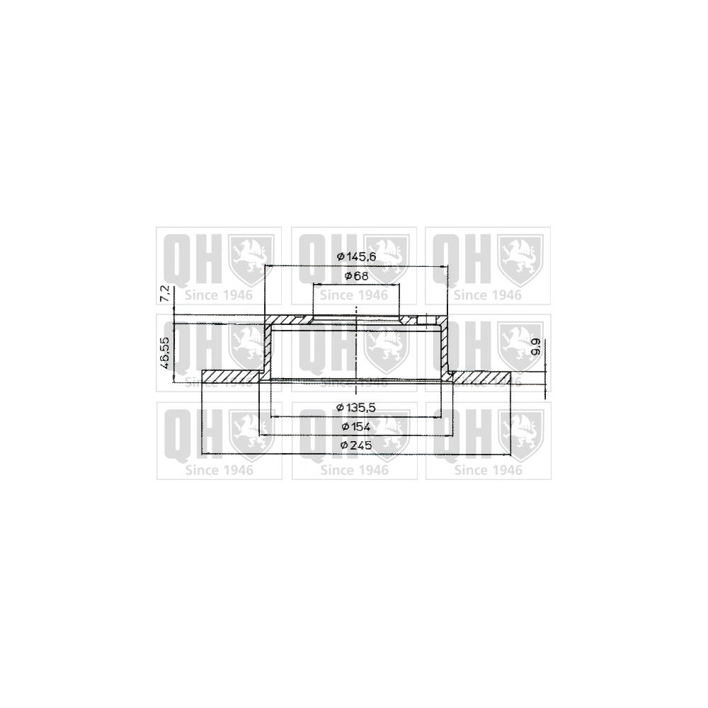 Image for QH BDC5182 Brake Disc