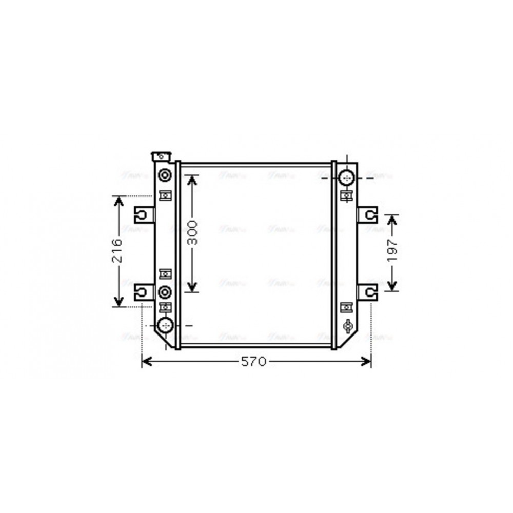 Image for AVA Cooling - Radiator