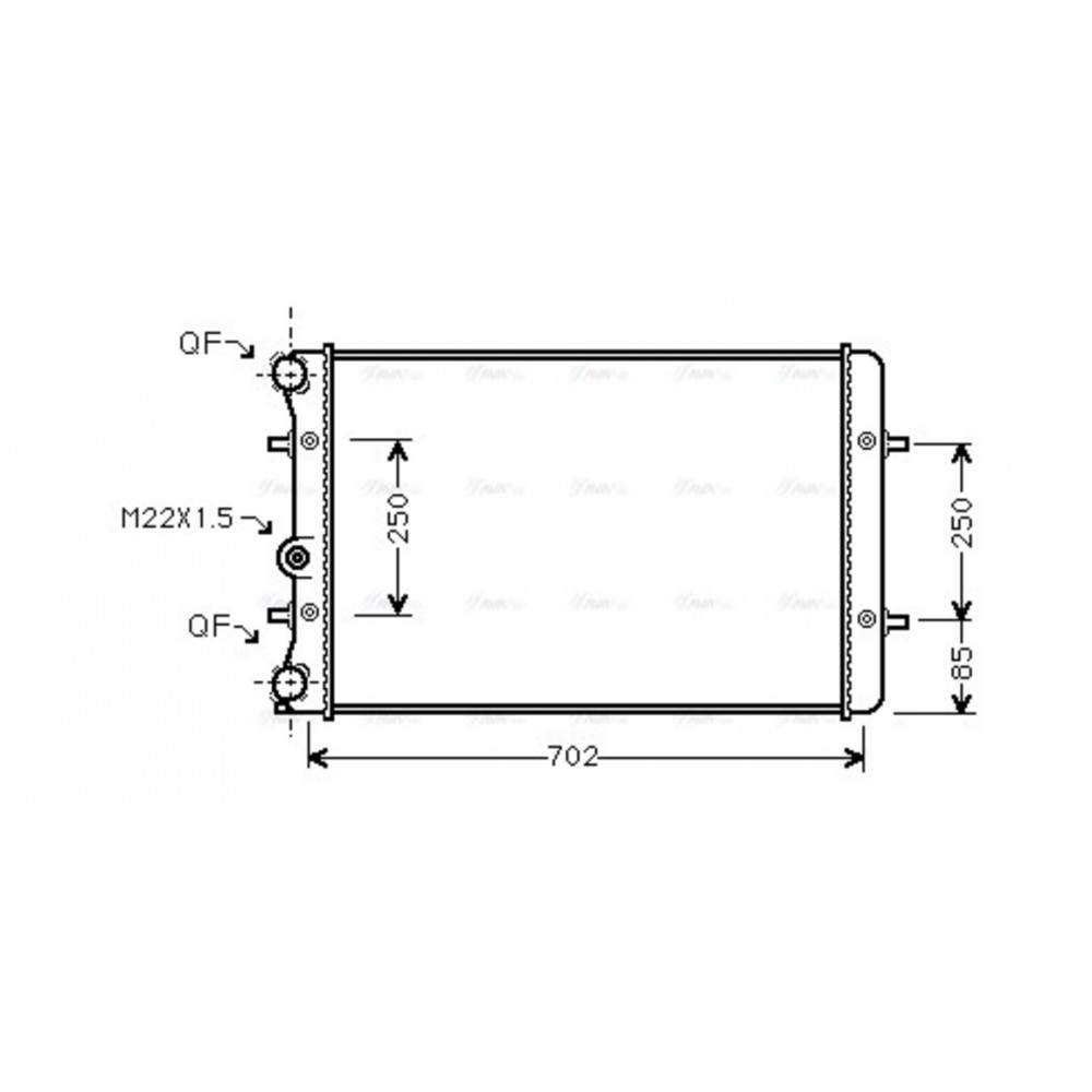 Image for AVA Cooling - Radiator