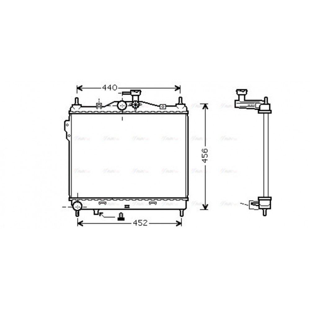 Image for AVA Cooling - Radiator