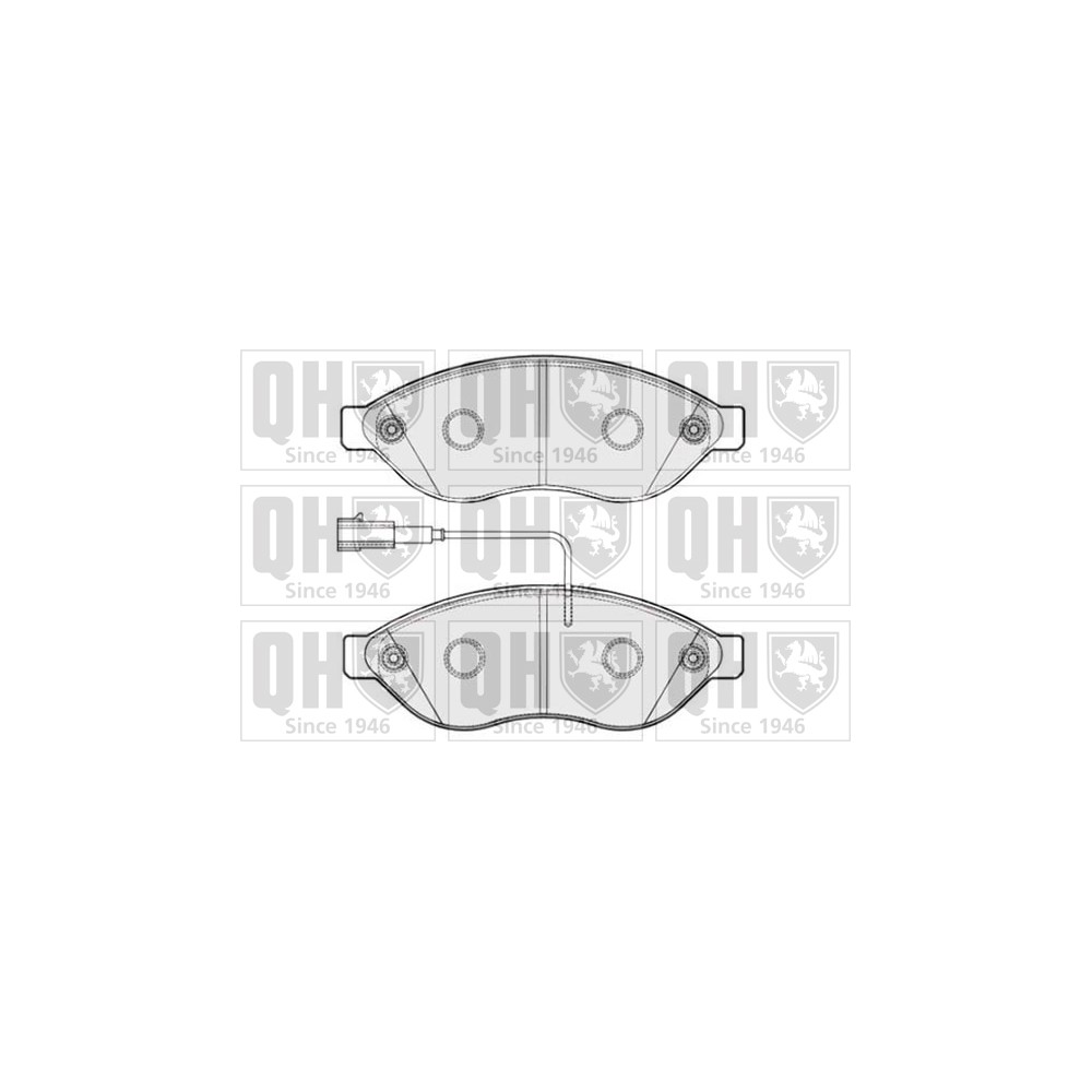 Image for QH BP1828 Brake Pad Set