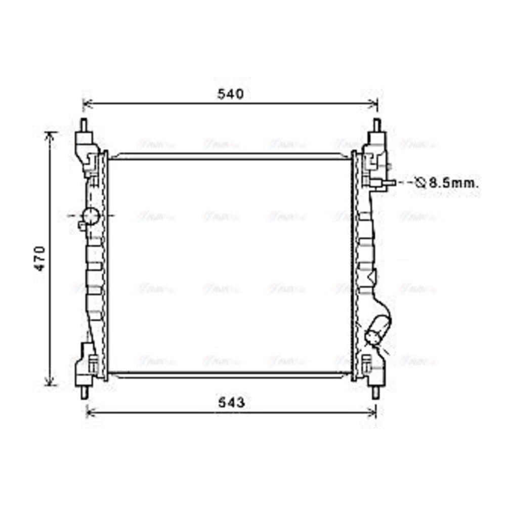 Image for AVA Cooling - Radiator