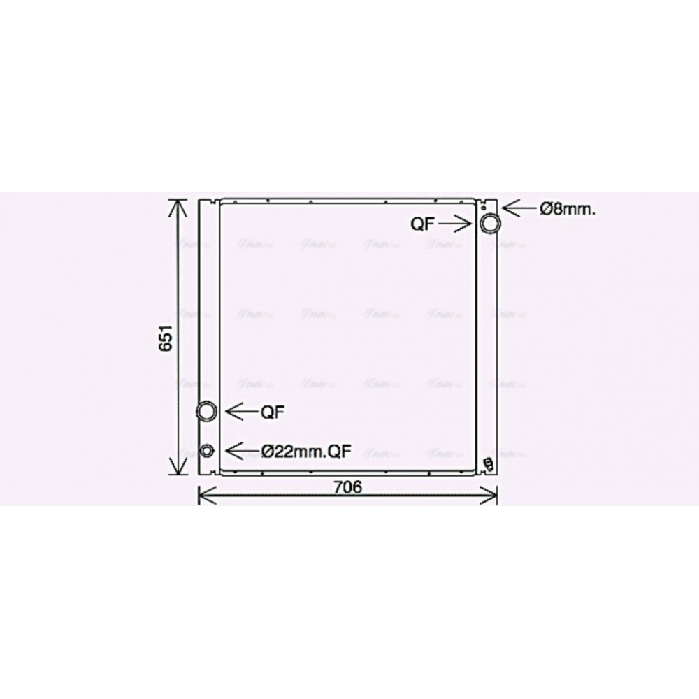 Image for AVA Cooling - Radiator