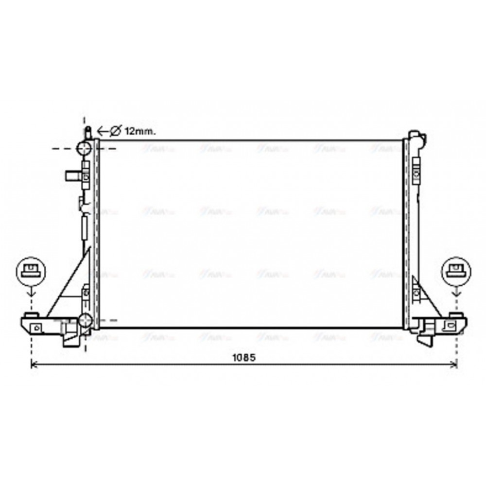 Image for AVA Cooling - Radiator