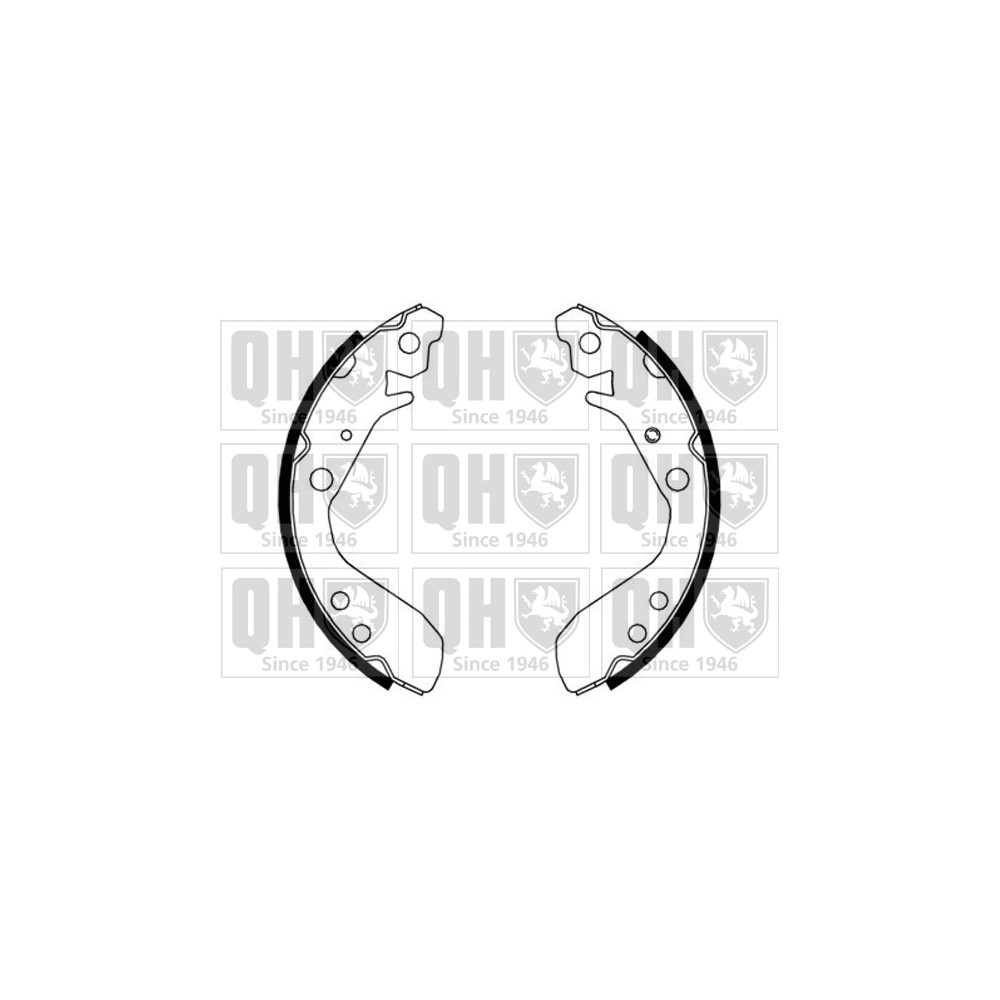 Image for QH BS1172 Brake Shoes