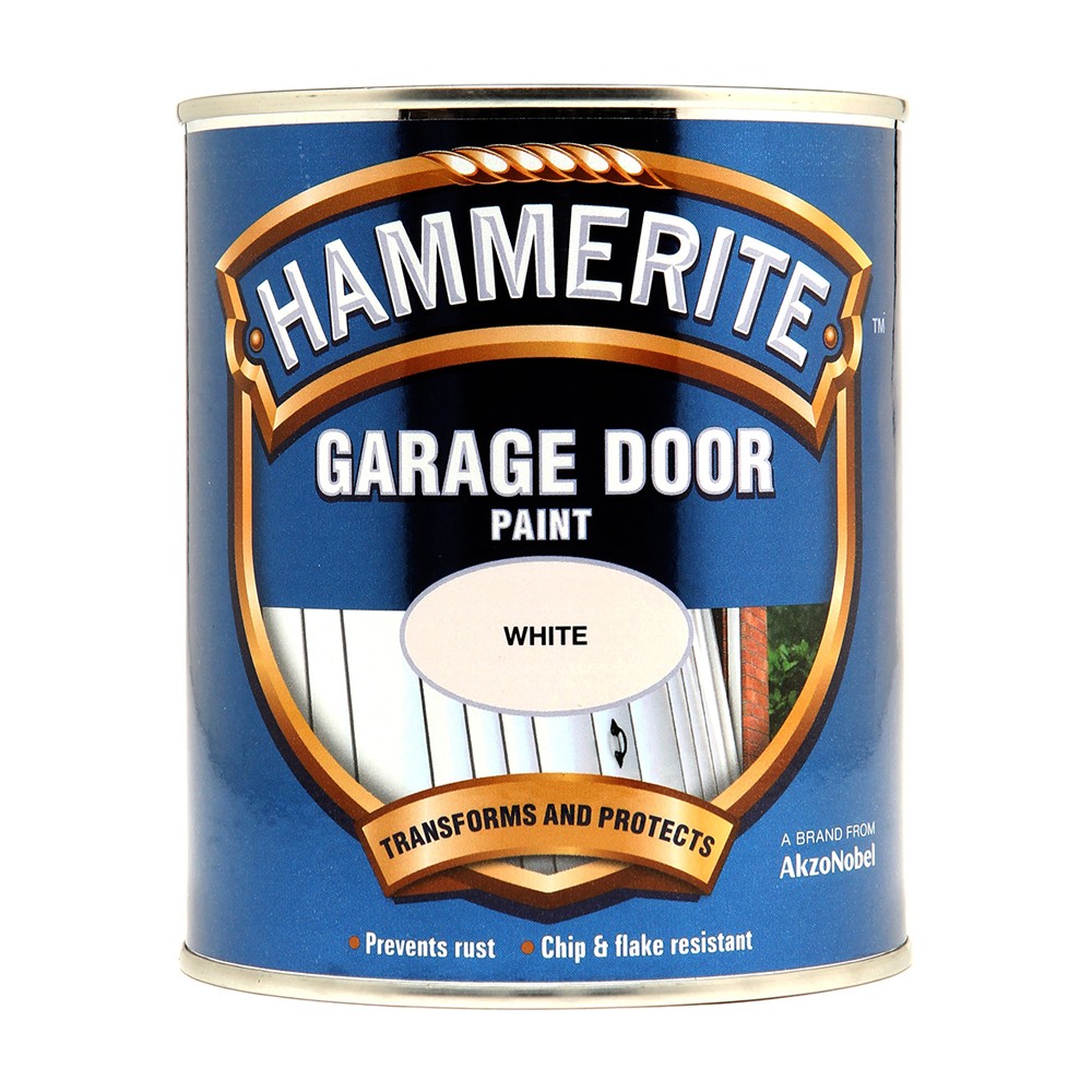 Image for Hammerite 348 Garage Door Paint White 750ml