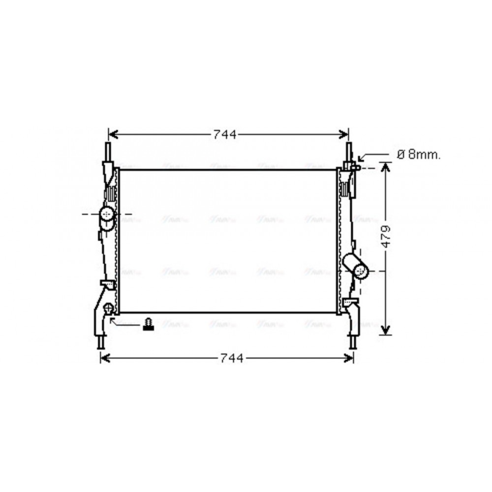 Image for AVA Cooling - Radiator