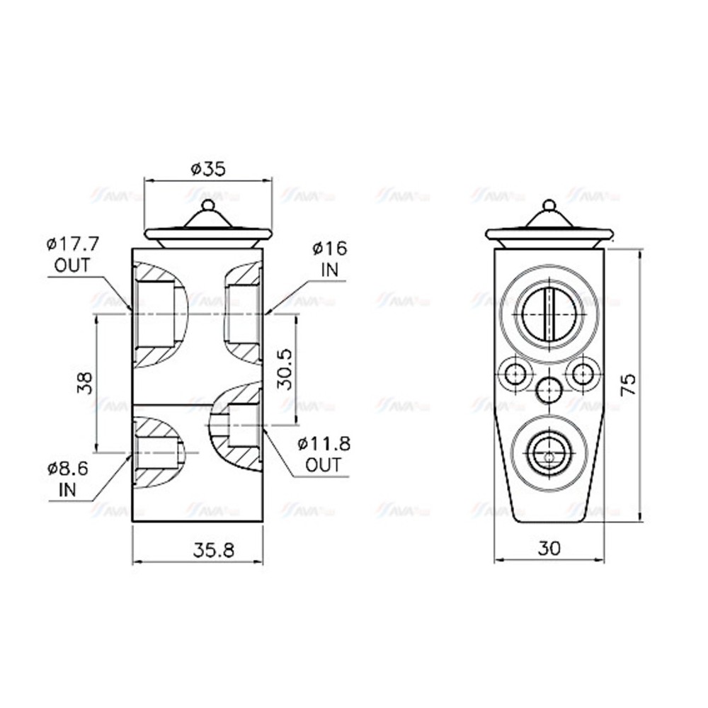 Image for AVA Cooling - Expansion Valve